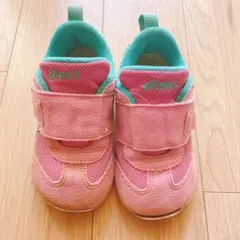 14㎝　アシックス　キッズシューズ ピンク/水色　スクスク