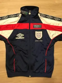 【貴重】イングランド代表　ナイロンジャージ　トラックジャケット　UMBRO製