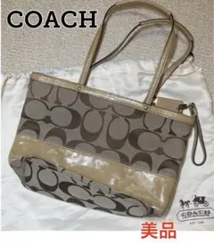 コーチ キャンバス ハンド ショルダー バック COACH トート