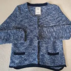 BEAMS　ツイード風　ニット　ジャケット　美品