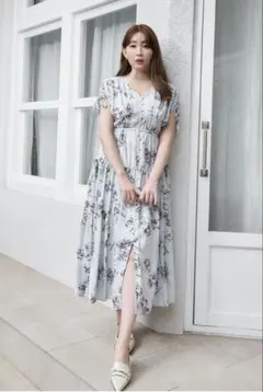herlipto Spring Bouquet Satin Dress M - メルカリ