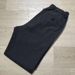 ユナイテッドアローズ　裏起毛ニットパンツ　チャコールグレー　Mサイズ