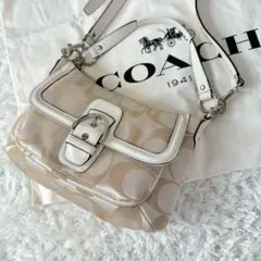 ✨美品✨COACH コーチ シグネチャー 2way ショルダーバッグ 25289
