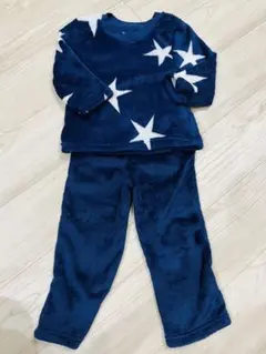 新品未使用　しまむら　パジャマ　起毛　110 星
