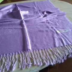 PASHMINA 薄紫 ストール・ショール