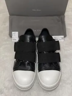 26春夏 希少新品【RICK OWENS】STRAP LOW SNEAKSのサムネイル