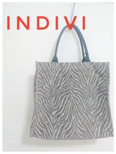 ゼブラ柄 トートバッグ