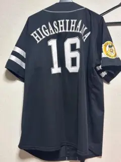 美品　ソフトバンクホークス　東浜巨　レプリカユニフォーム　ホーム　Lサイズ 刺繍 サイン刺しゅう入り】ホークス 2024 鷹祭 SUMMER