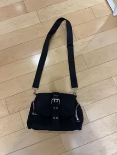 ブラック ショルダーバッグ WC