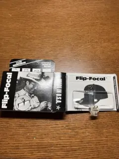 Flip-Focal フリップフォーカル 拡大鏡 フィッシング　帽子　釣り