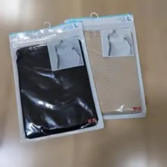 【新品未開封】ユニクロ　2点セット　エアリズム　キャミソール　Lサイズ