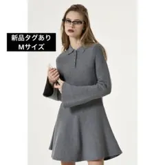 【Mサイズ】THETOE TOÉ Reims Flare Onepiece