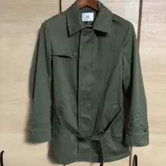 tk. オリーブグリーン ミリタリージャケット　L