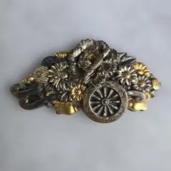 時代 目貫 刀装具 平安貴族 清少納言 紫式部 アンティーク 前金具 江戸