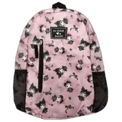 サンリオ マイメロディ クロミ 折り畳みリュック ダークガーリー メロクロ