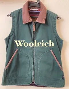 Woolrich ウールリッチ ベスト 裏地フリース