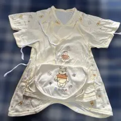 くまのプーさん 短肌着 50cm・長肌着60cm・スタイ
