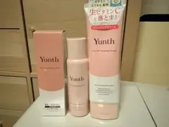 Yunth Pure クレンジング、クリアフォーム、ローション