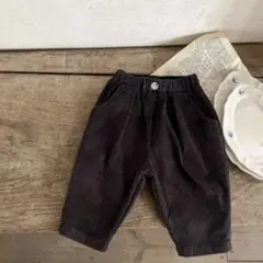 【新品未使用】水通しのみ　mercuriusコーデュロイパンツ　80cm