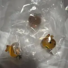 【新品未開封】みかんぼうや めじるしアクセサリー 3個セット ガチャガチャ