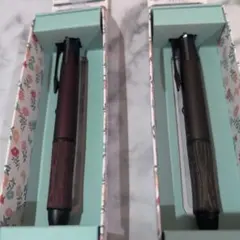 PILOT 4+1 Wood 多機能ペン 2本セット