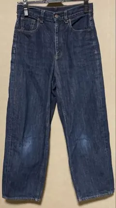 GU（ジーユー） コクーンシルエットジーンズ M / NAVY