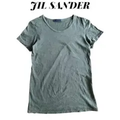JIL SANDER ジルサンダー 染め Tシャツ カーキ ピチT 亜熱帯のサムネイル