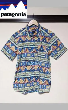 Patagonia M's Go To Shirt Kaleido Black - メルカリ