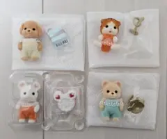 シルバニアファミリー 赤ちゃん 音楽会シリーズ & スイーツシリーズ 4体セット