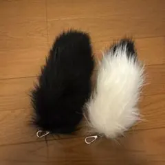 【2個セット】しっぽキーホルダー