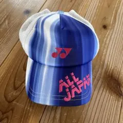 YONEX グラデーションブルーキャップ ALL JAPAN