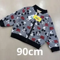 【新品未使用】しまむら　ディズニー　ミッキー　リバーシブルジャケット　90cmのサムネイル