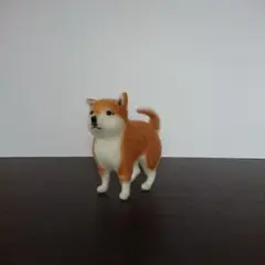 羊毛マスコット 柴犬
