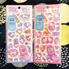 【正規品】クラックス 平成はっぴーフォンステッカー まじかるみゅーちゃん キティ