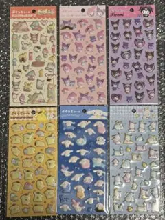 サンリオキャラクターズ ぷくっとシール マイメロ クロミ ポムポムプリン 正規品