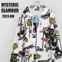 ★24AW タグ付き★ヒステリックグラマー 4GIRLS柄 スウェットパーカー
