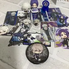 ブルーロック 御影玲王カード、シール、フィギュアセット