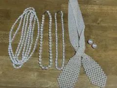 まとめ売り♡おまけつき　淡水パールネックレス