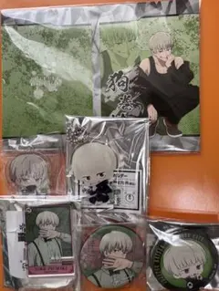 呪術廻戦　狗巻棘　まとめ売り　缶バッジ　アクリルキーホルダー