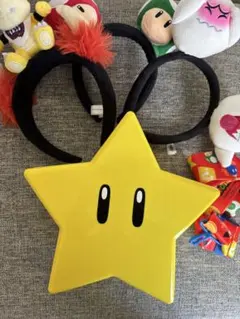 USJ カチューシャ3点セット　スターポップコーンバケツ付き