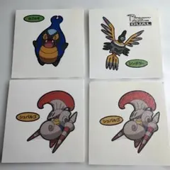 ポケモンデコキャラシール 4枚セット