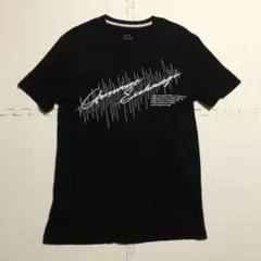 【Armani Exchange】 刺繍ロゴ半袖Tシャツ