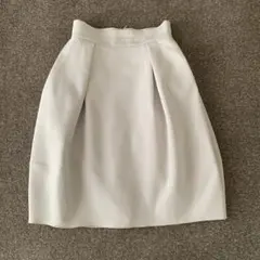 美品　FOXEY NEW YORK バルーン　タック　スカート　ベージュ　38