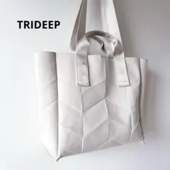 TRIDEEP 2way A4収納ショルダーバッグ トート 底板有り自立 軽い