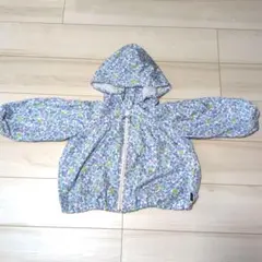 コンビミニ花柄フード付きジャケット 110cm