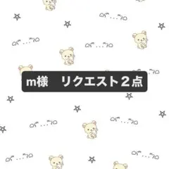 m様 リクエスト 2点 まとめ商品