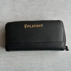 PLAYBOY ラウンドファスナー長財布 ブラックのサムネイル