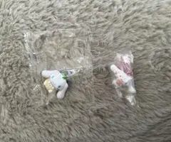 サンリオキャラクターズ　ワントーンマスコット桜　シュウマイ　シナモロール