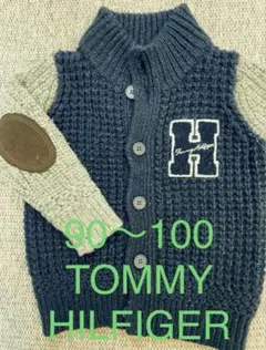 【秋、冬物早期割引中！】トミーヒルフィガー ニット キッズ 子供服 90