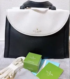 ケイトスペード kate spade New York バイカラー バッグ